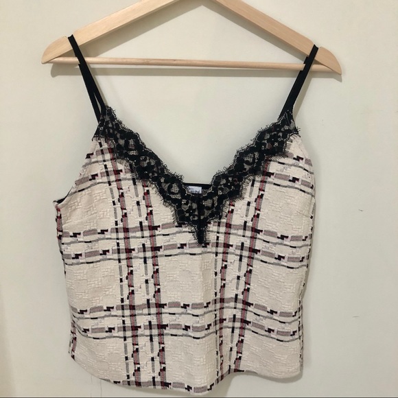 Plaid cami top - Picture 2 of 2